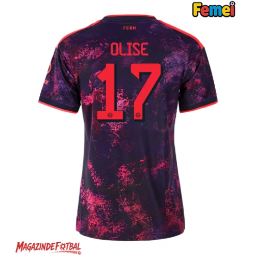 Bayern Munich Michael Olise #17 Tricou Fotbal Replică 2026-27 Femei Treilea Bayern Munich Michael Olise #17 Tricou Fotbal Replică 2026-27 Femei Treilea